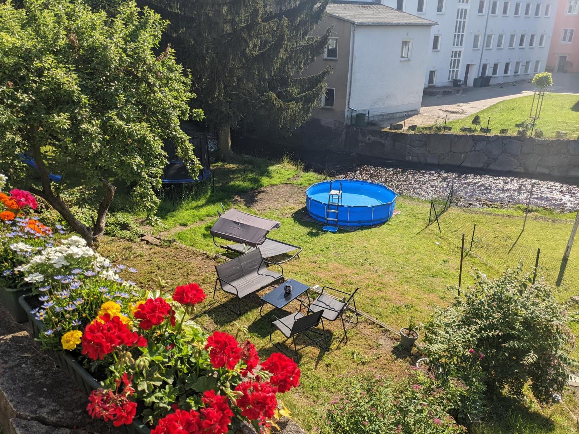 Hw4B - Urlaubsmagie - Zentral Mit Gemeinschaftsgarten, -Pool, -Sauna & Whirlpool Sebnitz Exterior foto