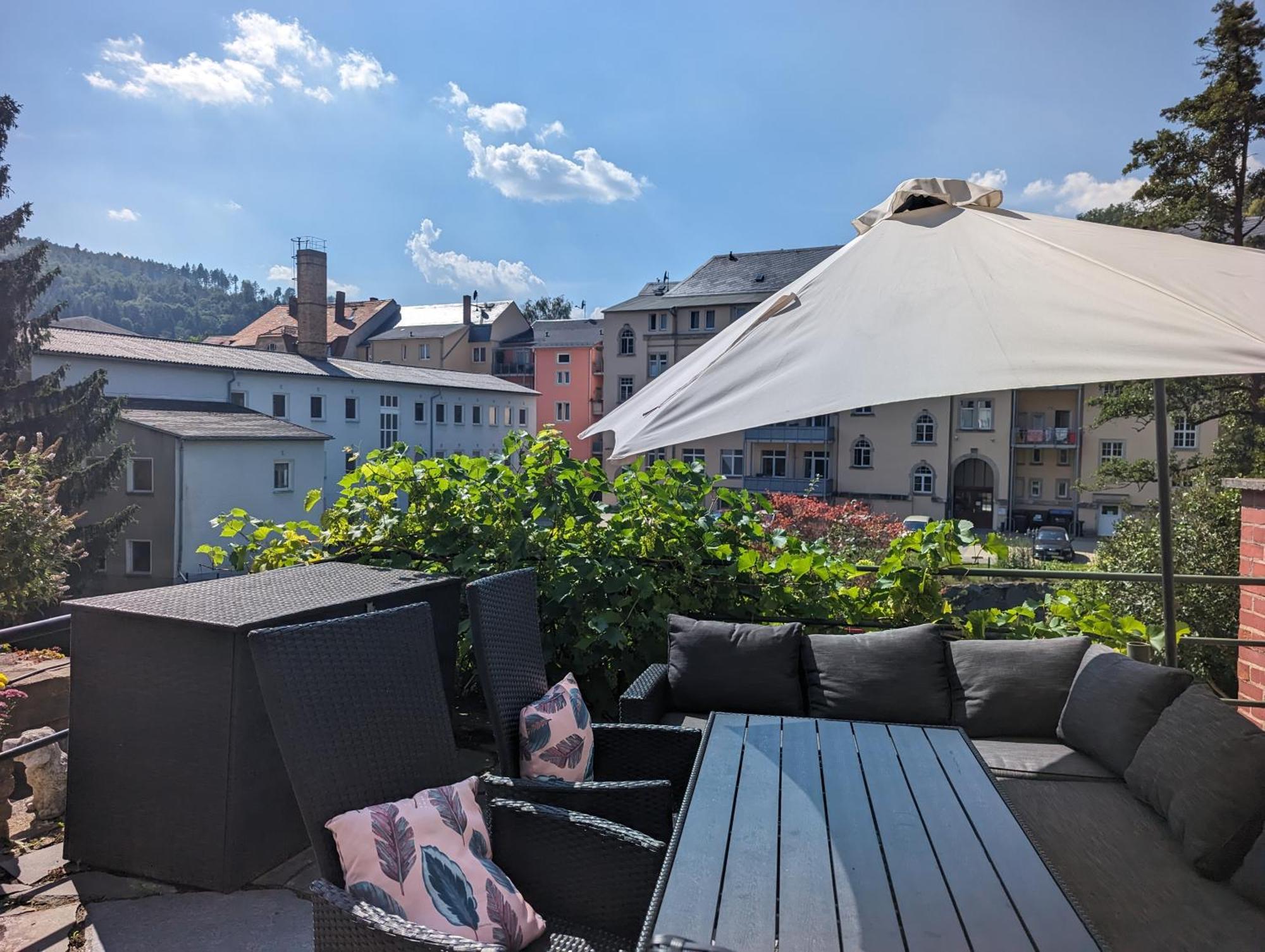 Hw4B - Urlaubsmagie - Zentral Mit Gemeinschaftsgarten, -Pool, -Sauna & Whirlpool Sebnitz Exterior foto