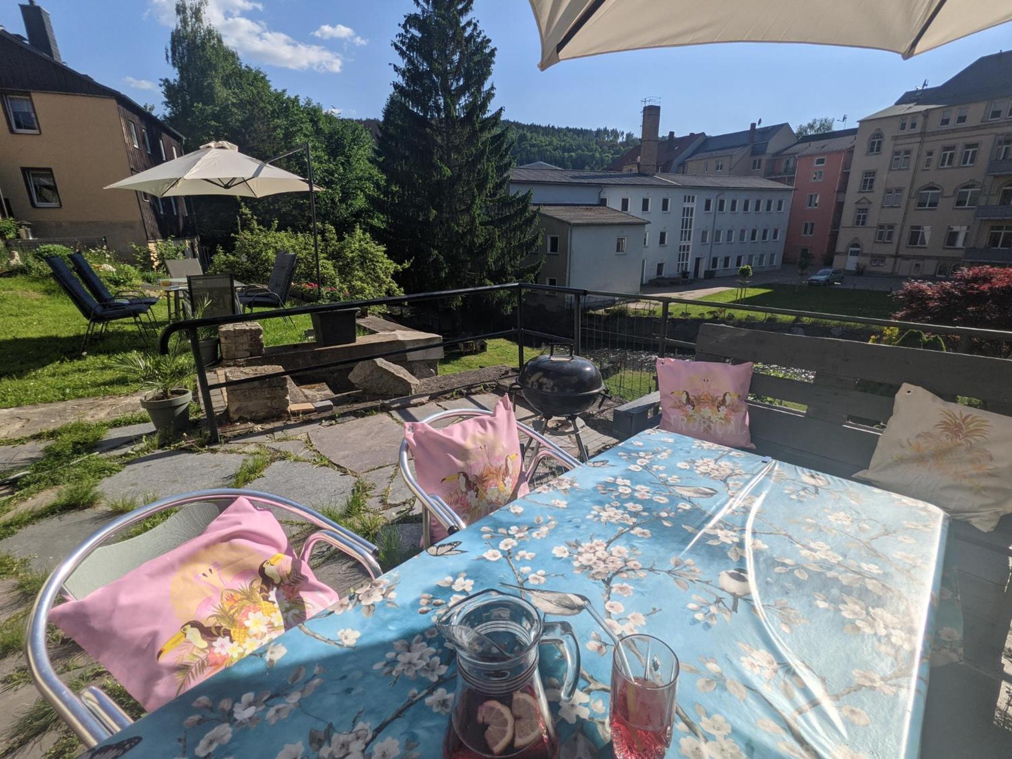 Hw4B - Urlaubsmagie - Zentral Mit Gemeinschaftsgarten, -Pool, -Sauna & Whirlpool Sebnitz Exterior foto