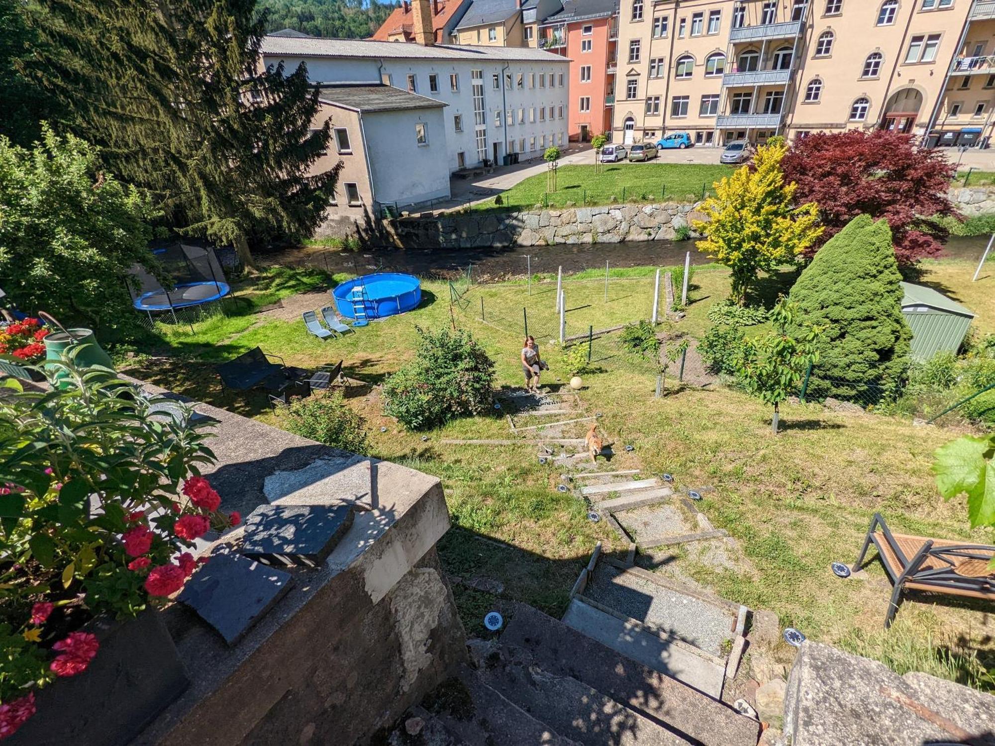 Hw4B - Urlaubsmagie - Zentral Mit Gemeinschaftsgarten, -Pool, -Sauna & Whirlpool Sebnitz Exterior foto
